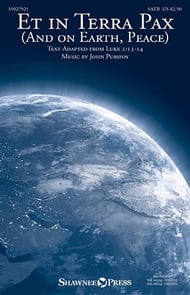 cover Et in Terra Pax SATB choral sheet music cover